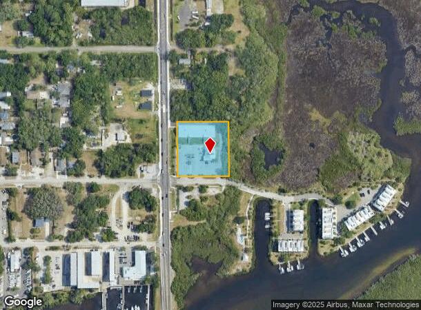  1208 N Pinellas Ave, Tarpon Springs, FL Parcel Map