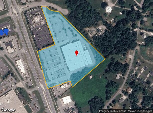  3100 N Dixie Ave, Elizabethtown, KY Parcel Map