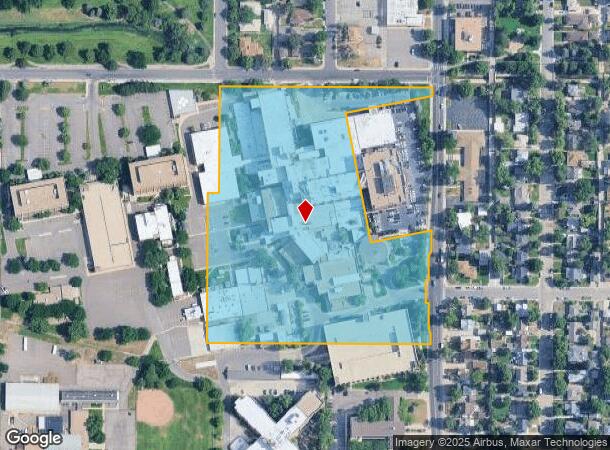 2525 S Downing St, Denver, CO Parcel Map