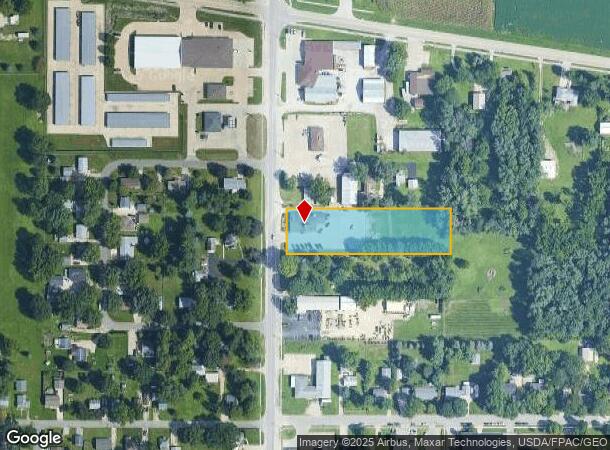  2627 Center St, Cedar Falls, IA Parcel Map