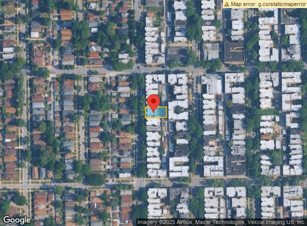 7623 S Yates Blvd, Chicago, IL Parcel Map