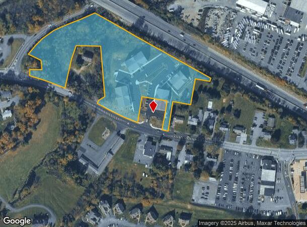  3735 Main St, Morgantown, PA Parcel Map