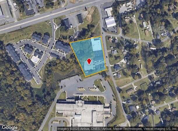 111 Hubbard St, Belmont, NC Parcel Map