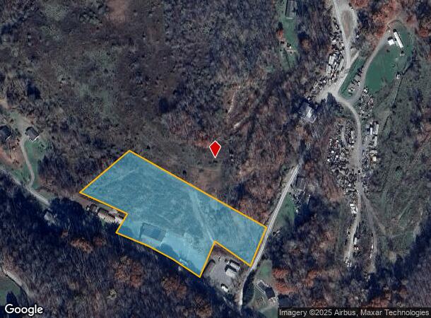  1386 Little Indian Creek Rd, Morgantown, WV Parcel Map