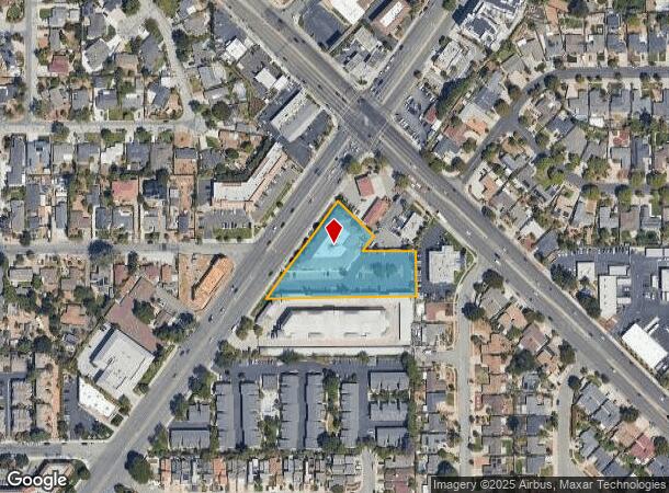  3190 S Bascom Ave, San Jose, CA Parcel Map