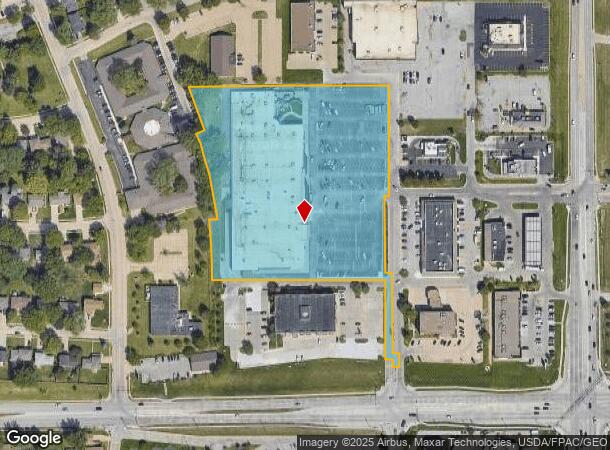 2502 S 133Rd Plz, Omaha, NE Parcel Map