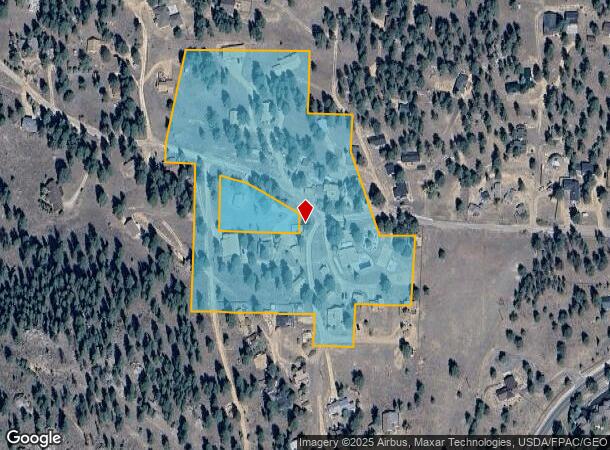  2185 Eagle Cliff Rd, Estes Park, CO Parcel Map