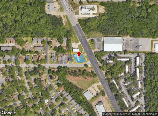 4111 Troup Hwy, Tyler, TX Parcel Map