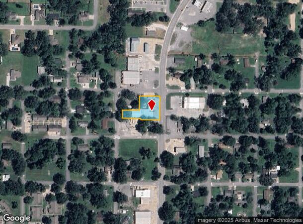  808 N Center St, Lonoke, AR Parcel Map