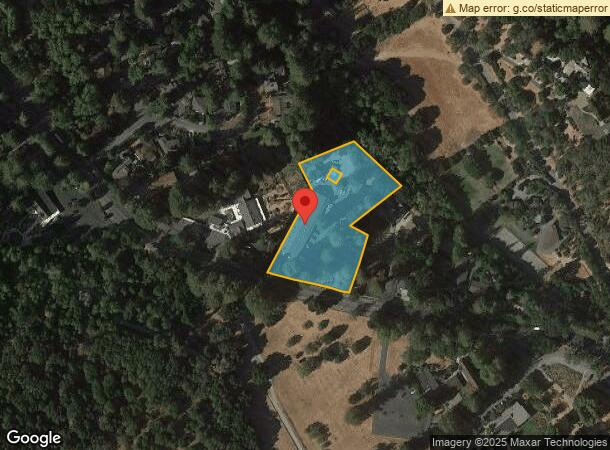  884 Portola Rd, Portola Valley, CA Parcel Map