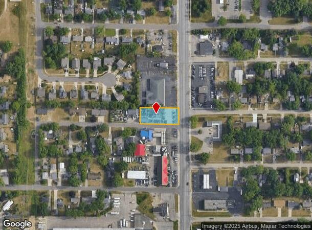  6993 Division Ave S, Grand Rapids, MI Parcel Map