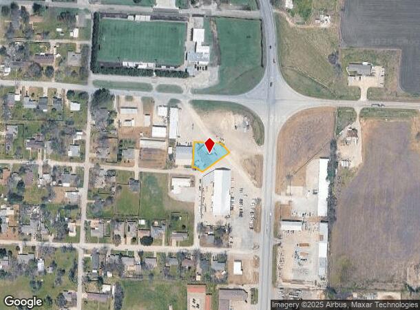 701 N Crossroads, Leonard, TX Parcel Map