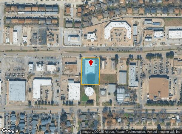  1114 E Pioneer Pky, Arlington, TX Parcel Map
