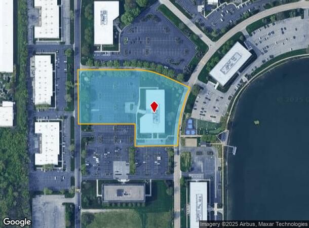  9339 Priority Way West Dr, Indianapolis, IN Parcel Map