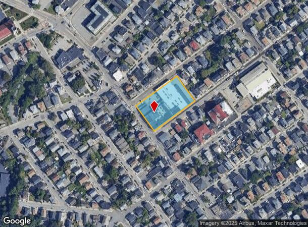  817 Dexter St, Central Falls, RI Parcel Map