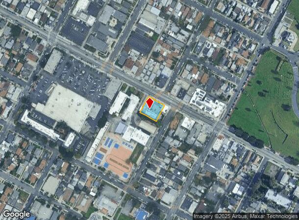  2826 E 1St St, Los Angeles, CA Parcel Map