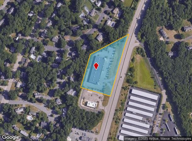  555 Providence Hwy, Walpole, MA Parcel Map
