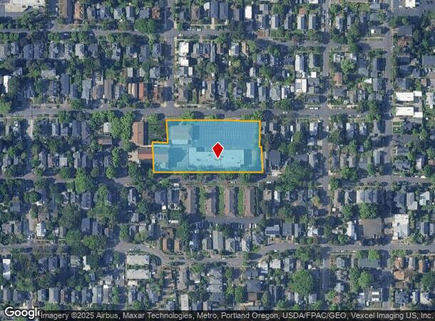  4219 Se Salmon St, Portland, OR Parcel Map