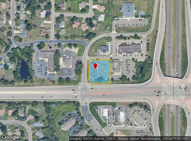  12525 Ulysses St Ne, Minneapolis, MN Parcel Map