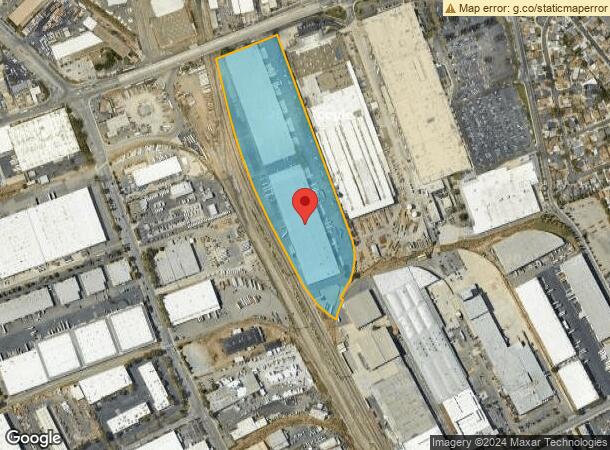  1955 Davis St, San Leandro, CA Parcel Map