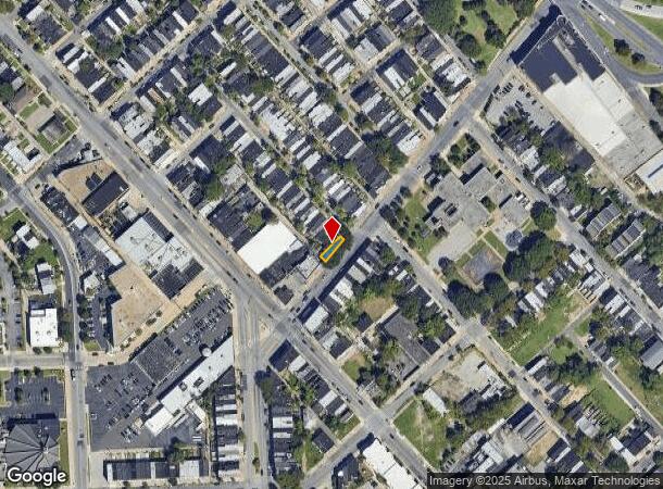  2222 N Fulton Ave, Baltimore, MD Parcel Map