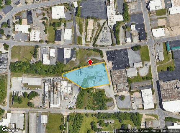  406 Tomlinson St, High Point, NC Parcel Map