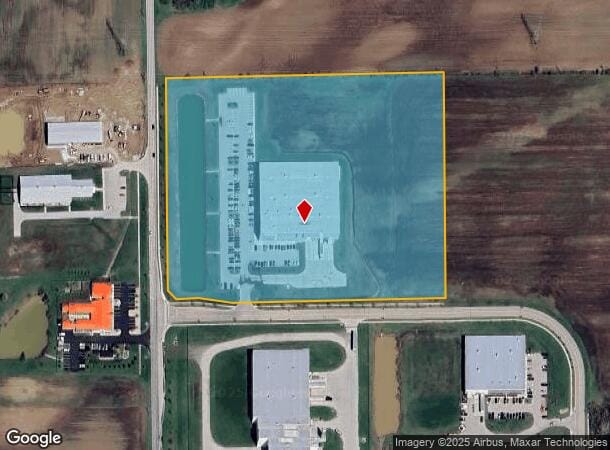  40 Linville Way, Franklin, IN Parcel Map