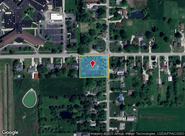  16 S Stadium Rd, Oregon, OH Parcel Map