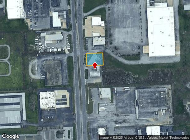  1222 N Coliseum Blvd, Fort Wayne, IN Parcel Map