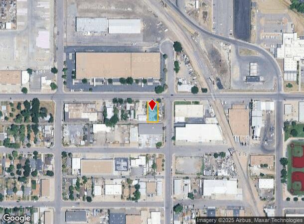 1404 W Bayaud Ave, Denver, CO Parcel Map