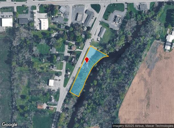  4237 S Gravel Rd, Medina, NY Parcel Map