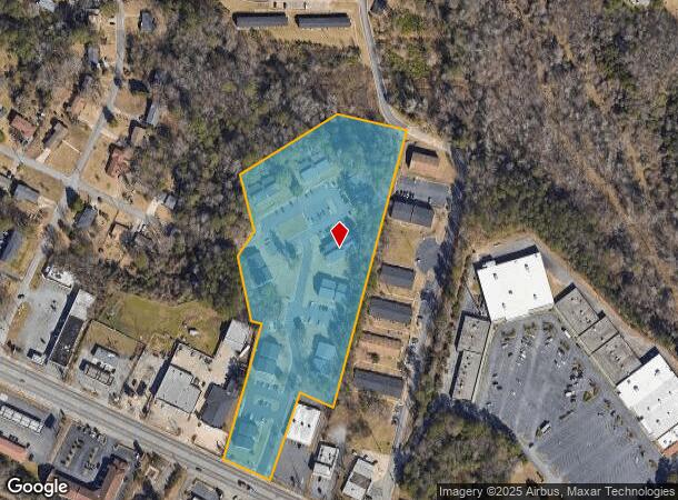  3645 Mercer University Dr, Macon, GA Parcel Map