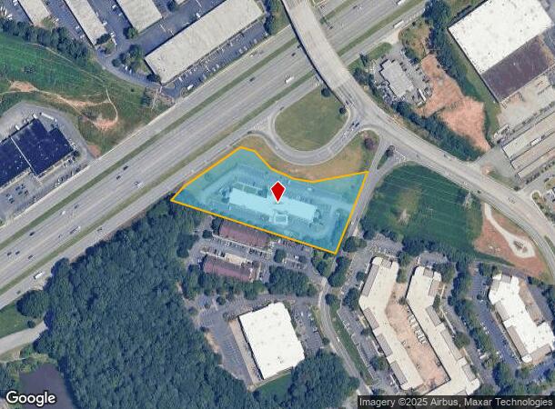 6650 Bay Cir, Peachtree Corners, GA Parcel Map