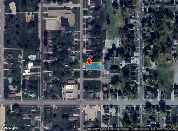 1124 Reed St, Grinnell, IA Parcel Map