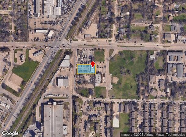  3116 Denton Dr, Garland, TX Parcel Map