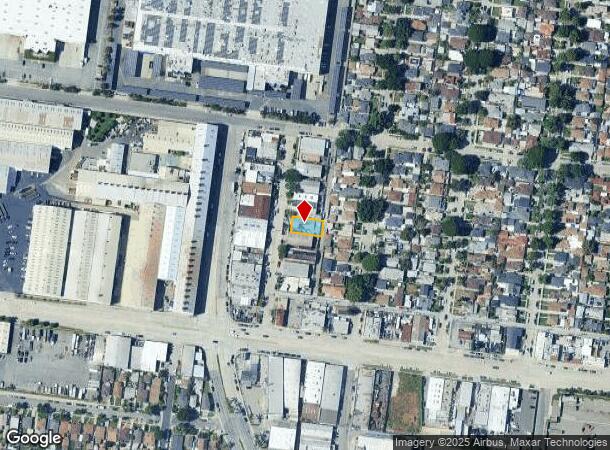  10600 Dolores Ave, South Gate, CA Parcel Map