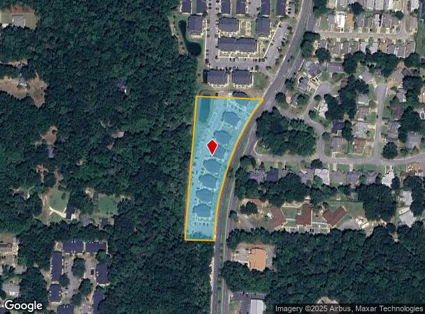  9601 University Pky, Pensacola, FL Parcel Map