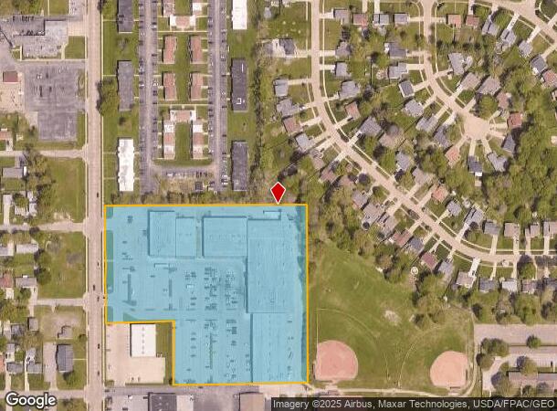 5899 Andrews Rd, Mentor On The Lake, OH Parcel Map