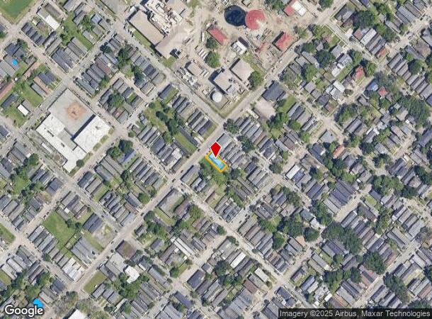  1917 Leonidas St, New Orleans, LA Parcel Map