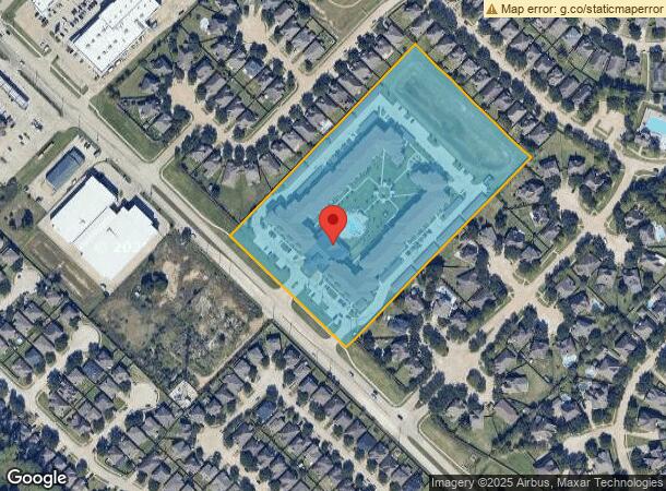  25500 Westheimer Pky, Katy, TX Parcel Map