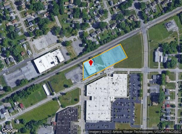  1313 G St, Lorain, OH Parcel Map