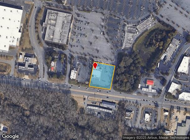  3638 E Franklin Blvd, Gastonia, NC Parcel Map