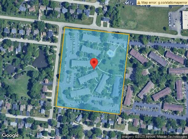  1100 Light Rd, Oswego, IL Parcel Map