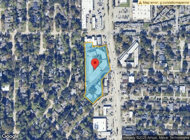  1711 Gessner Rd, Houston, TX Parcel Map