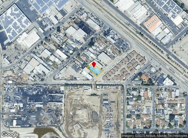  11245 Vinedale St, Sun Valley, CA Parcel Map