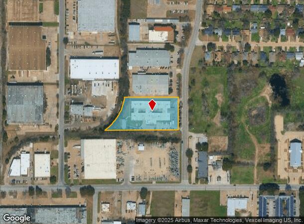  405 Duncan Perry Rd, Grand Prairie, TX Parcel Map