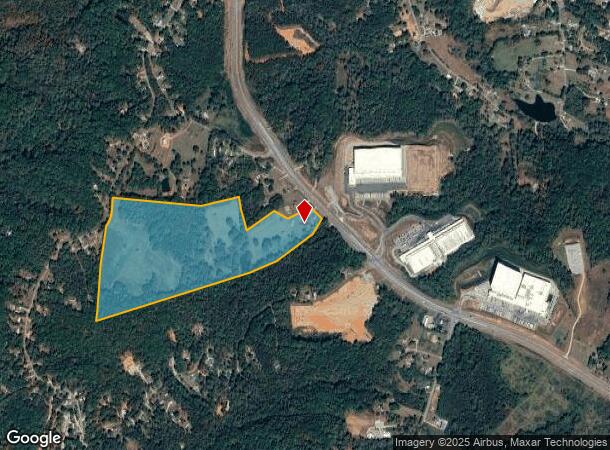  2932 Athens Hwy, Gainesville, GA Parcel Map