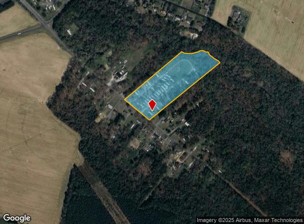  5296 Eastwood Cir, Salisbury, MD Parcel Map