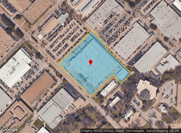  6100 Cedar Springs Rd, Dallas, TX Parcel Map
