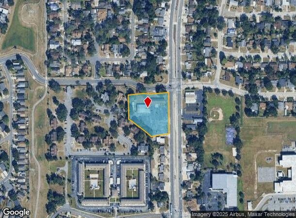  1336 N Pine Hills Rd, Orlando, FL Parcel Map